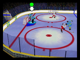 Olympic Hockey 98 (USA) cover art