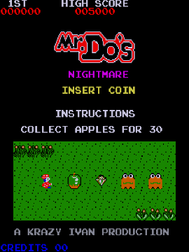 Mr Do S Nightmare Hack By Krazy Ivan cover art