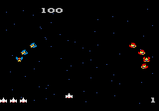 Galaga (USA) cover art
