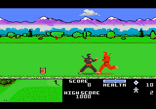 Ninja Golf (USA) cover art