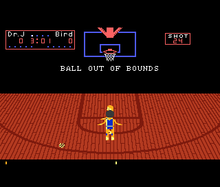 One-on-One Basketball (Europe) cover art