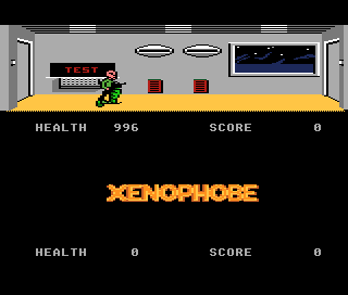 Xenophobe (Europe) cover art