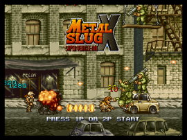Metal Slug X (USA) cover art