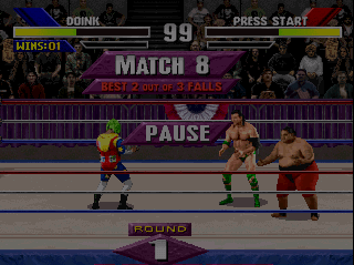WWF WrestleMania – The Arcade Game cover art