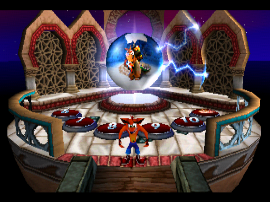 Crash Bandicoot – Warped cover art