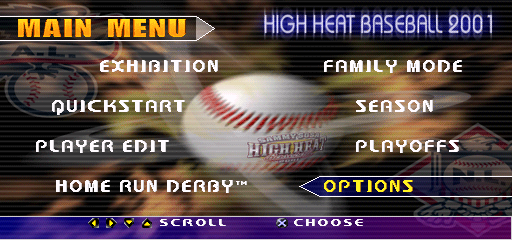 Sammy Sosa High Heat Baseball 2001 cover art