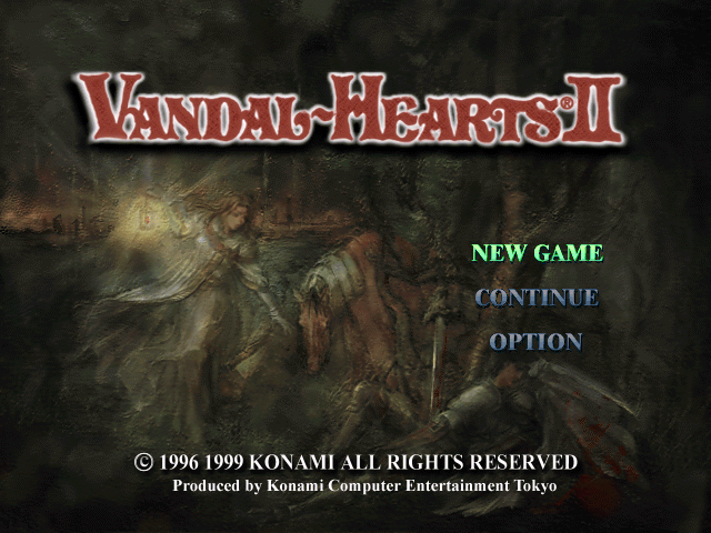 Vandal Hearts II cover art