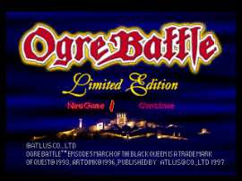 Ogre Battle – Limited Edition