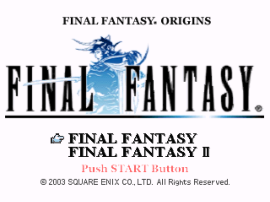 Final Fantasy Origins cover art