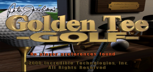 Peter Jacobsen’s Golden Tee Golf