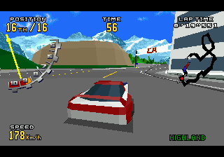 Virtua Racing Deluxe (USA) cover art
