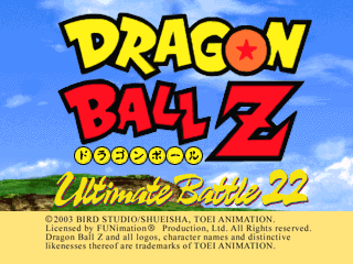 Dragon Ball Z: Ultimate Battle 22 cover art