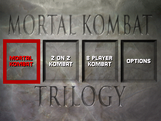 Mortal Kombat Trilogy cover art
