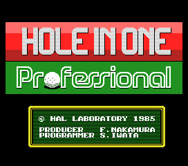 Hole In One Professional cover art