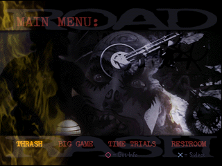 Road Rash 3D cover art