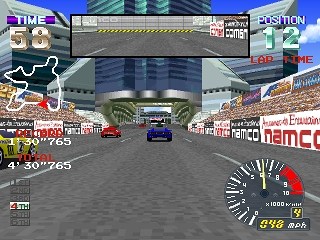 Ridge Racer Revolution cover art