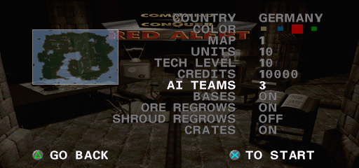 Command & Conquer Red Alert cover art