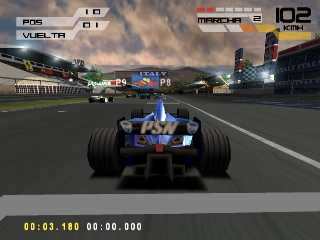 Formula One 2001 (Europe) (Fr,De) cover art