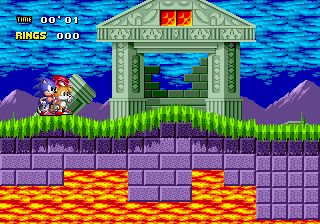 Sonic 1 Tag Team Adventure cover art