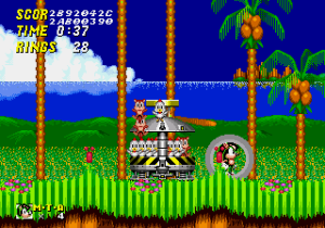 Mighty Ray In Sonic 2