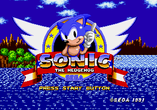 Sonic 1 Hold Right To Win cover art
