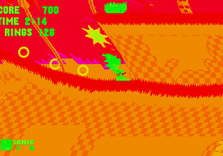 Sonic 1 The Ring Ride 2 cover art