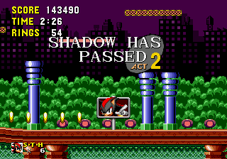 Shadow The Hedgehog In Sonic 1 cover art