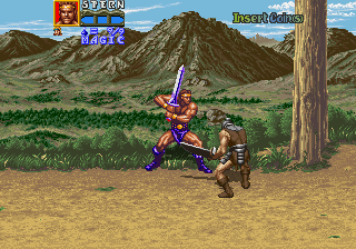 Golden Axe The Revenge Of Death Adder World Rev B cover art