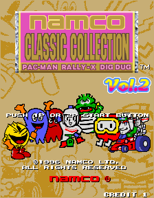 Namco Classic Collection Vol 2 cover art