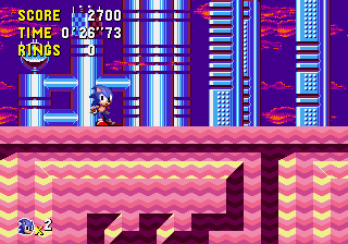 Sonic the Hedgehog CD (May 12, 1993 prototype) cover art
