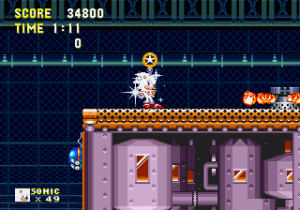 White Sonic In Sonic Knuckles