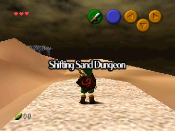 Shifting Sand Dungeon cover art