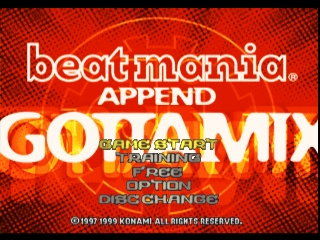 BeatMania Append Gotta Mix (Japan) cover art