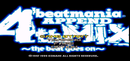 BeatMania Append 4th Mix – The Beat Goes On (Japan) cover art