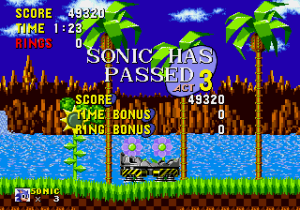 Sonic 1 Pre Render Blast