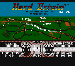 Hard Drivin’ (Prototype) cover art