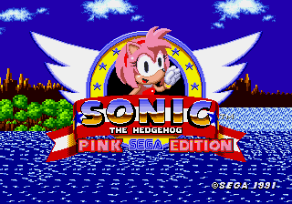 Sonic 1 Pink Edition cover art