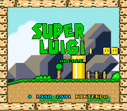 Super Luigi Arcade cover art