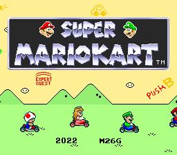 Super Mario Kart – Expert Quest cover art