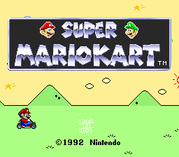 Super Mario Kart Deluxe cover art