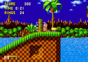Smb1 Mario In Sonic The Hedgehog