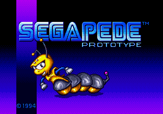 Segapede Prototype cover art