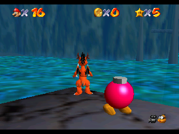 Super Mario 64 – as a Dragon! cover art