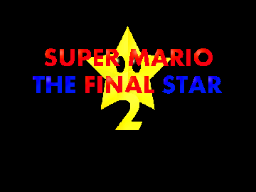 Super Mario 64: The Final Star 2 cover art
