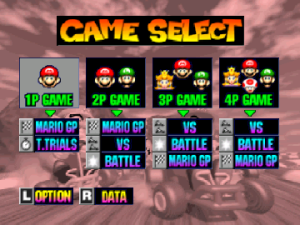 MK64 – 4 Player Grand Prix