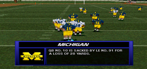 NCAA Football 2000 (USA) cover art