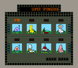 Super SpongeBob Kart cover art