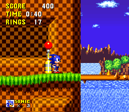 Sonic the Hedgehog (SNES) cover art