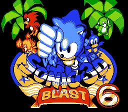 Sonic 3D Blast 6 cover art