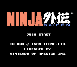 Ninja Gaiden – Death Counter cover art